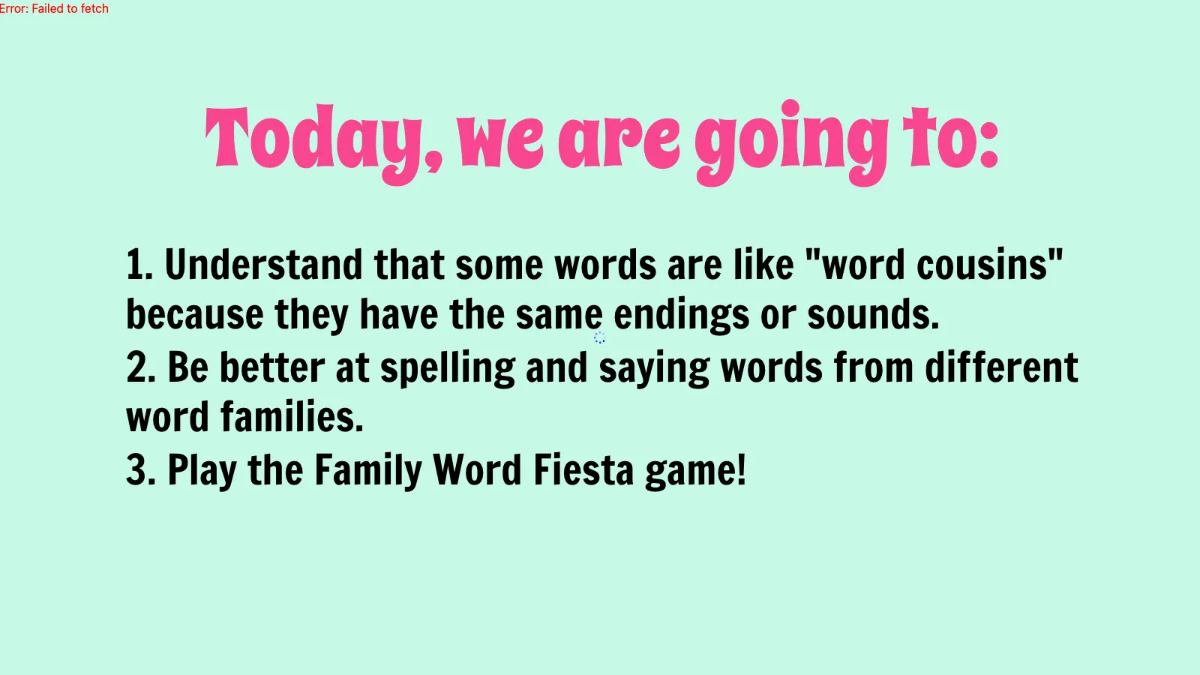 Free Word Families and How They Relate to Spelling and Pronunciation Template to Edit Online