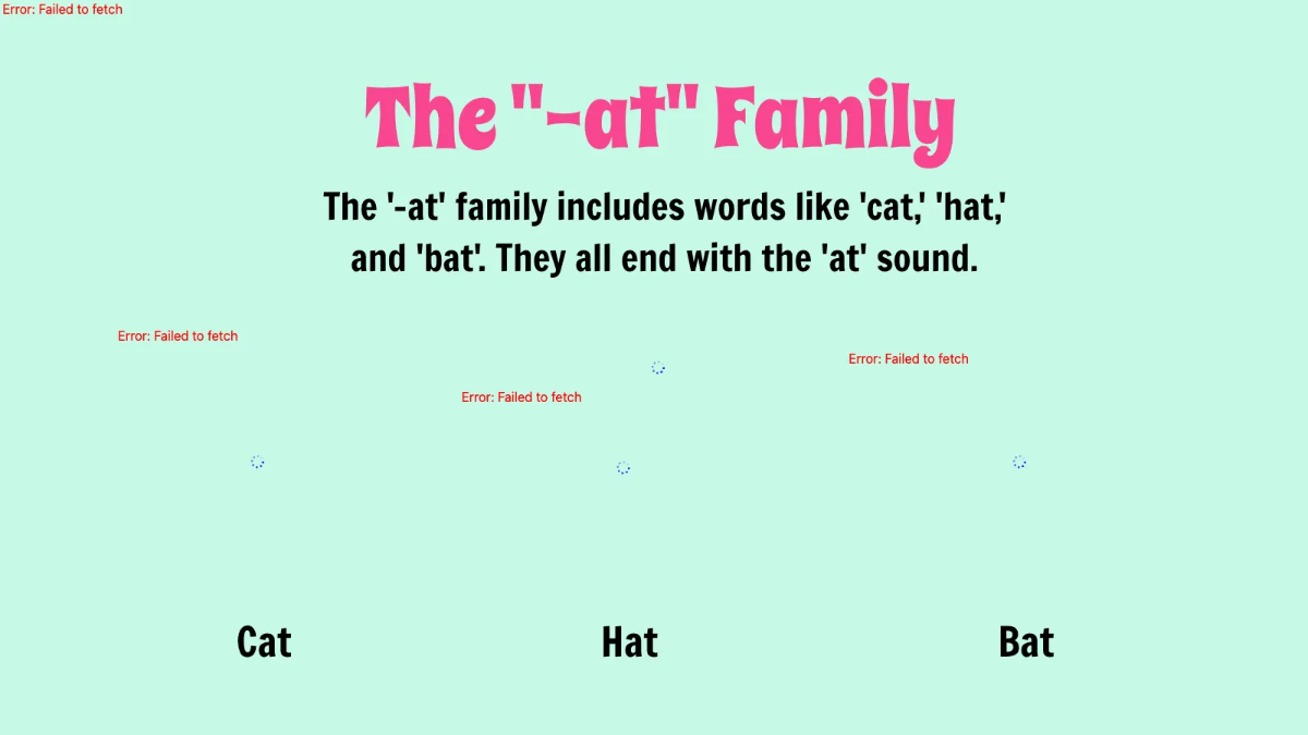 Free Word Families and How They Relate to Spelling and Pronunciation Template to Edit Online