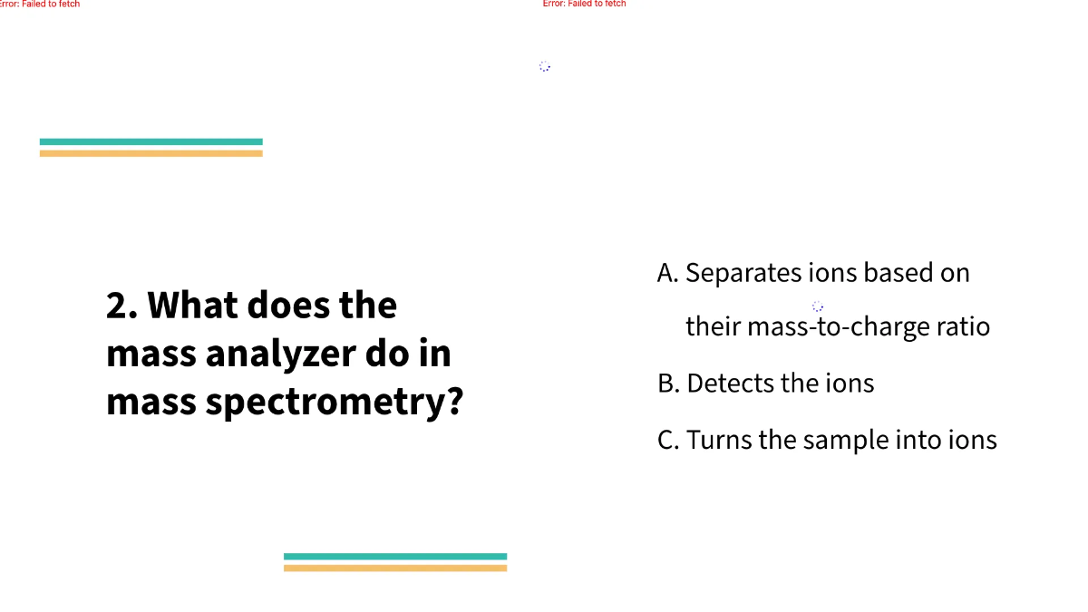 Free Mass Spectroscopy of Elements Template to Edit Online