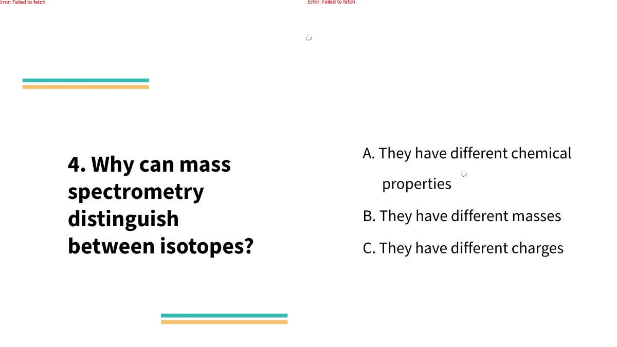 Free Mass Spectroscopy of Elements Template to Edit Online