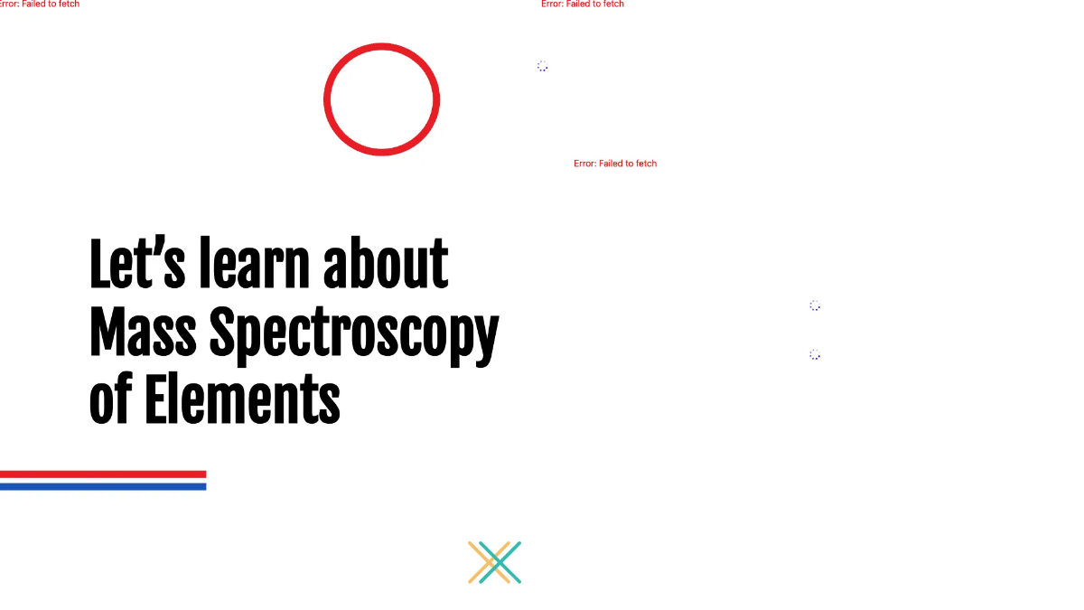 Free Mass Spectroscopy of Elements Template to Edit Online
