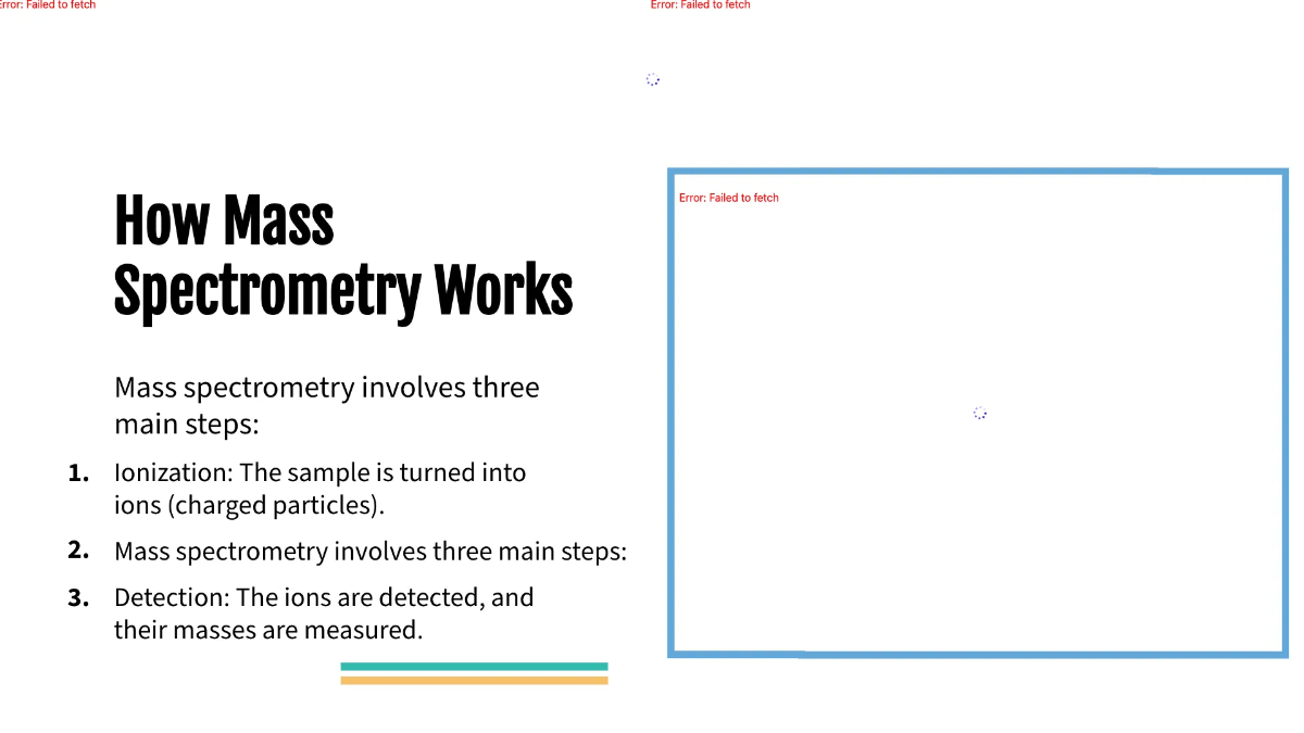 Free Mass Spectroscopy of Elements Template to Edit Online