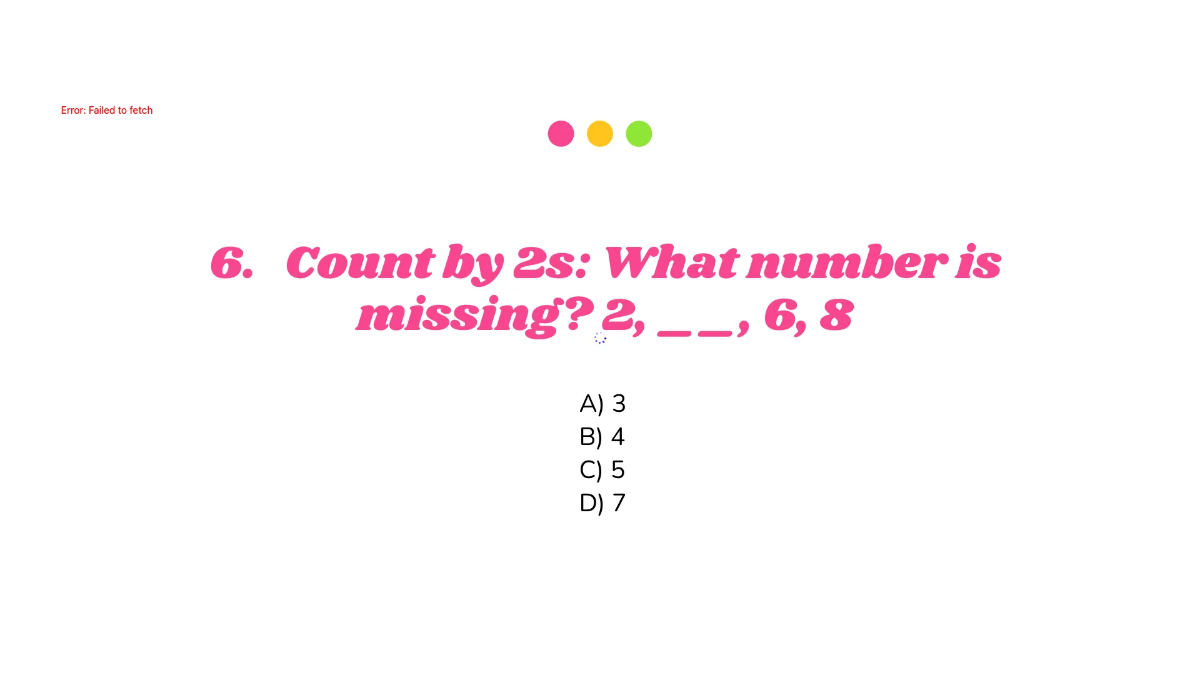 Free Skip-Counting Sequences Template to Edit Online