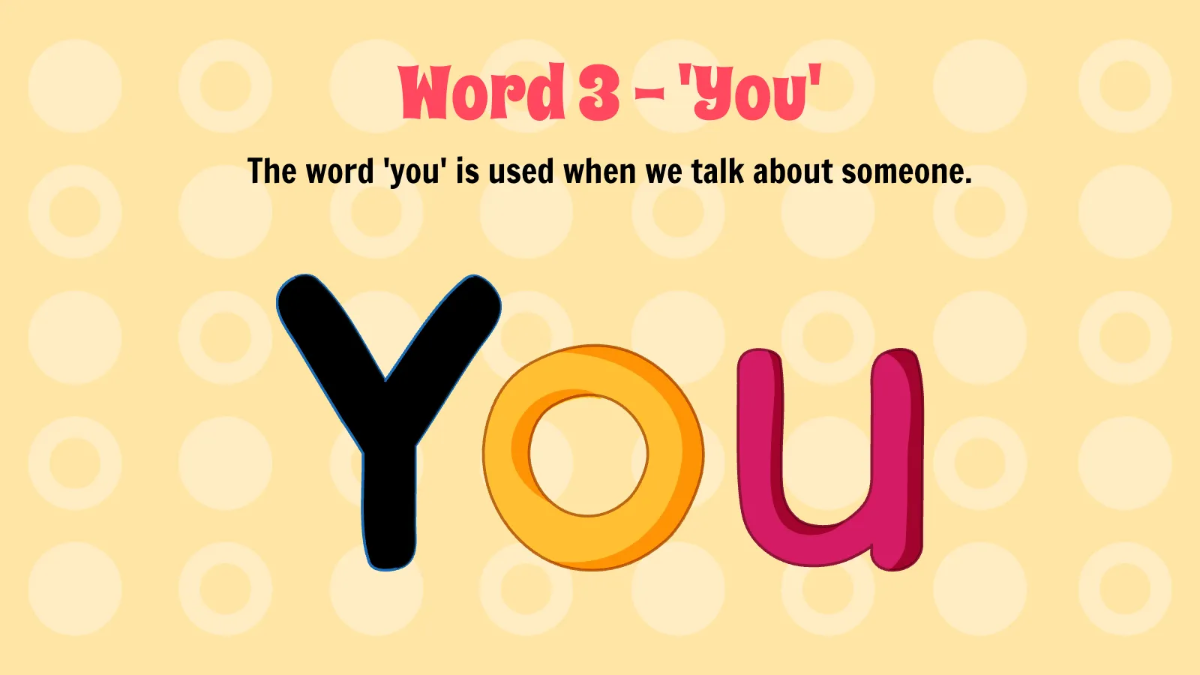 Free Sight Words Template to Edit Online