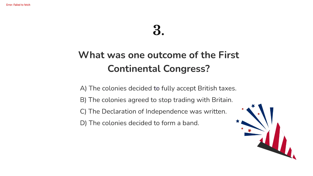 Free Causes of the American Revolution: Politics and Society Template to Edit Online