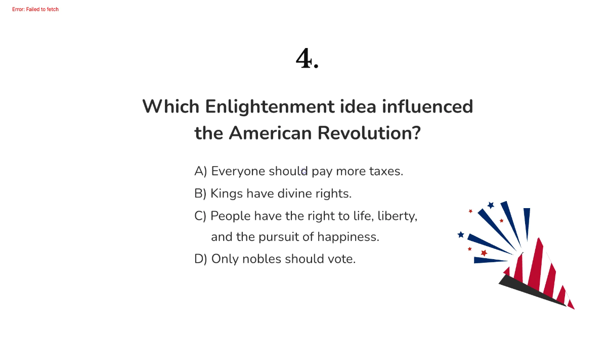 Free Causes of the American Revolution: Politics and Society Template to Edit Online