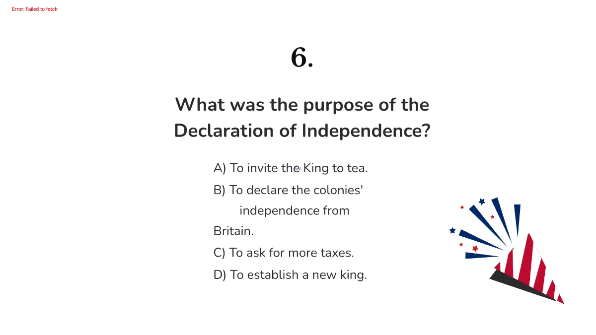 Free Causes of the American Revolution: Politics and Society Template to Edit Online