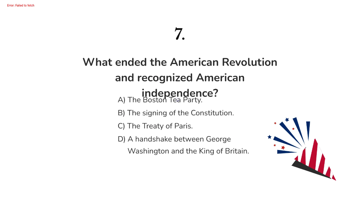 Free Causes of the American Revolution: Politics and Society Template to Edit Online