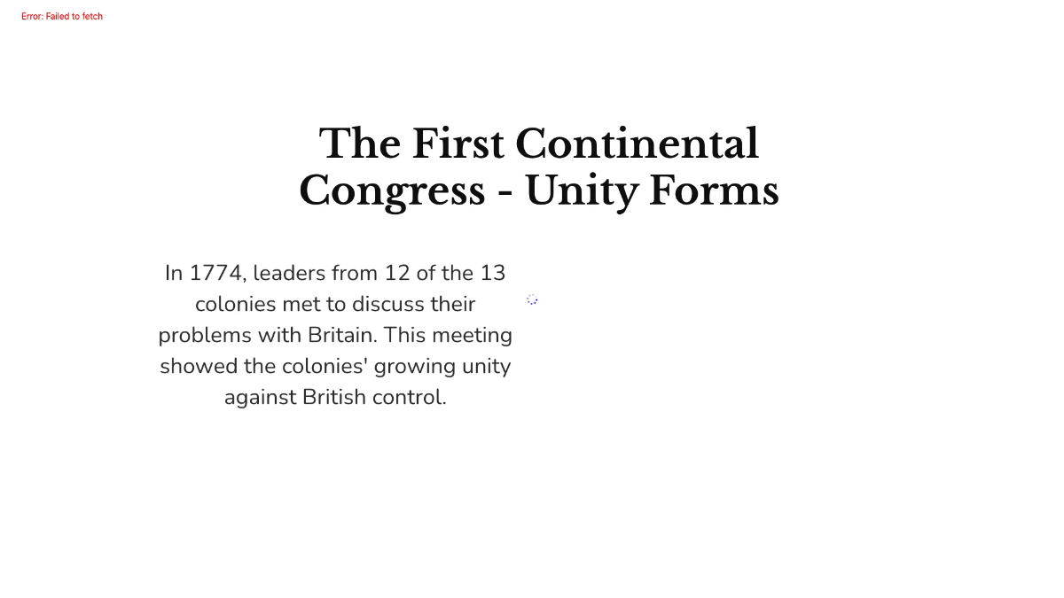 Free Causes of the American Revolution: Politics and Society Template to Edit Online