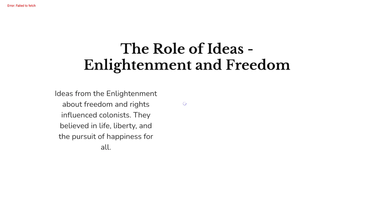 Free Causes of the American Revolution: Politics and Society Template to Edit Online