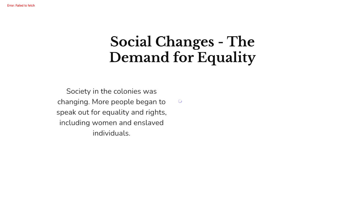 Free Causes of the American Revolution: Politics and Society Template to Edit Online