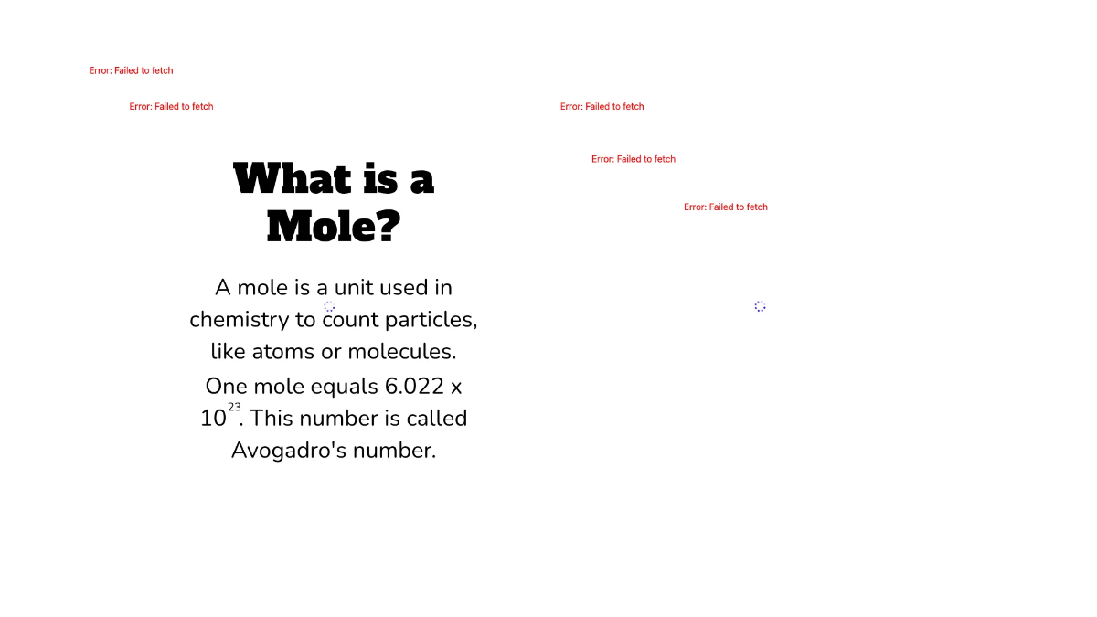 Free Moles and Molar Mass Template to Edit Online