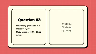 Free Moles and Molar Mass to Edit Online