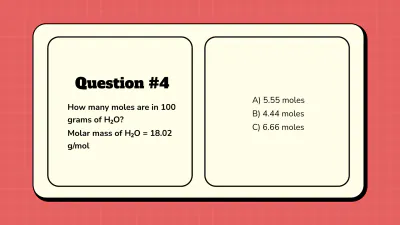 Free Moles and Molar Mass to Edit Online
