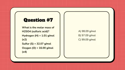 Free Moles and Molar Mass to Edit Online