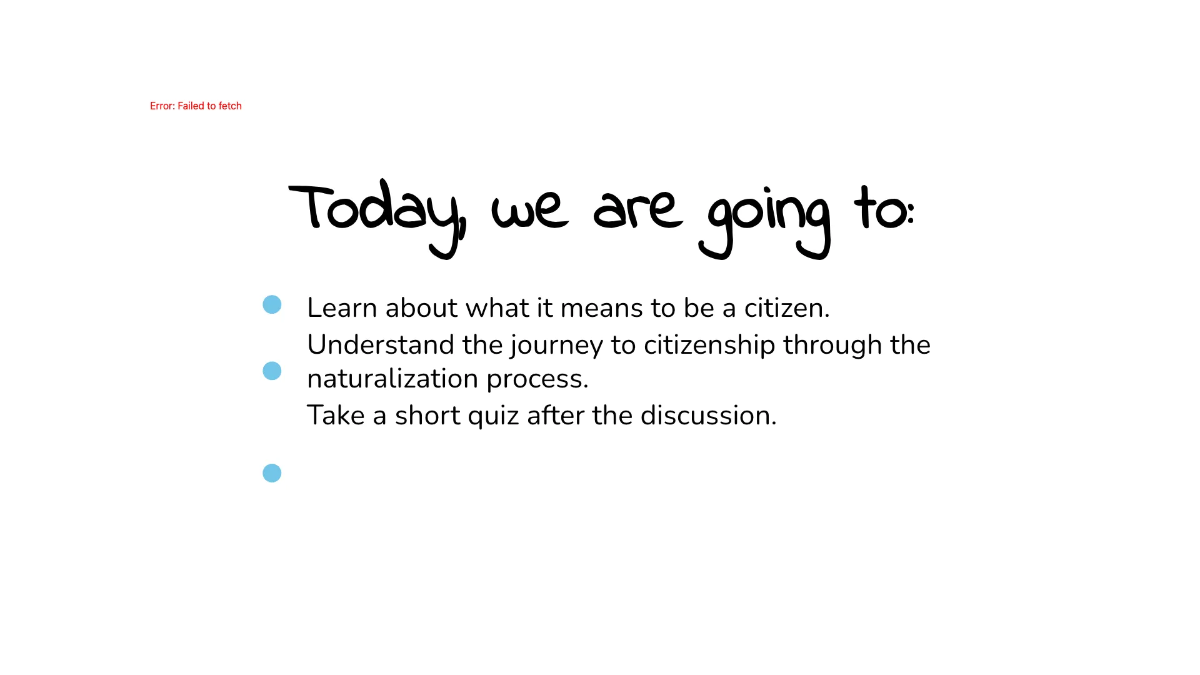 Free Citizenship and the Naturalization Process Template to Edit Online