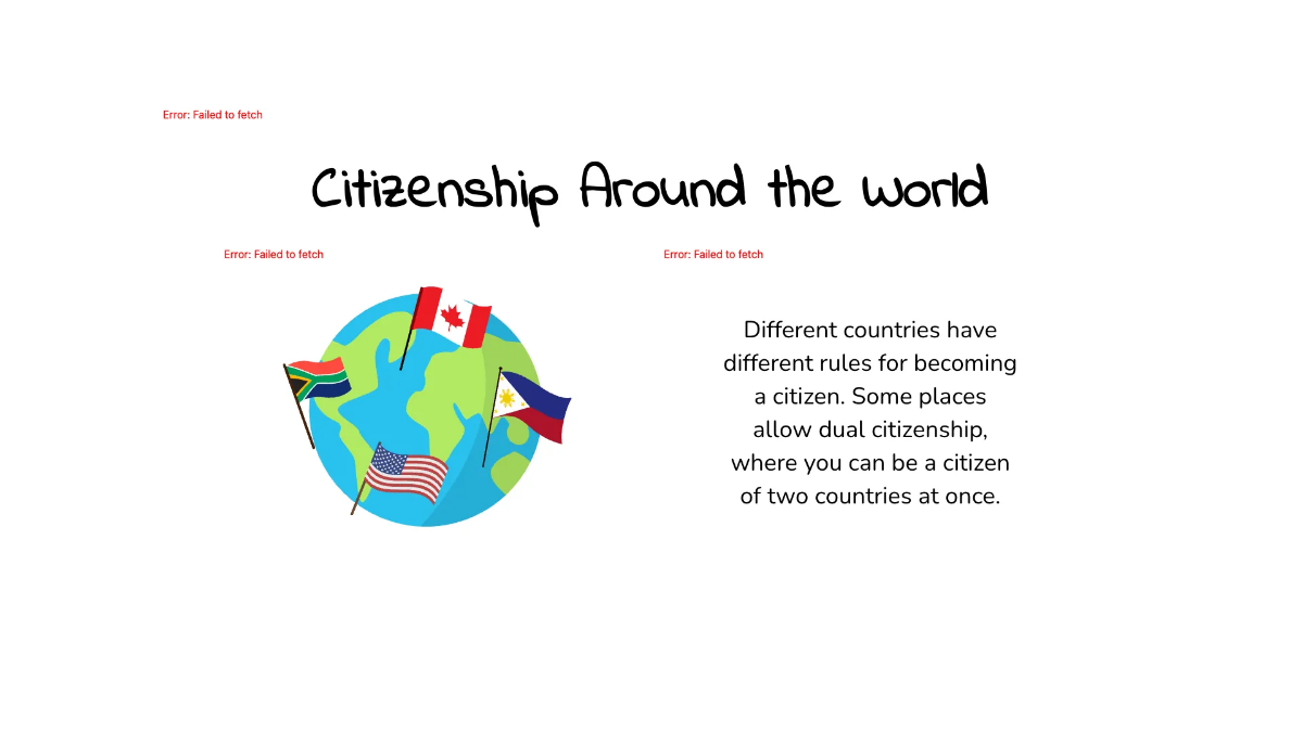 Free Citizenship and the Naturalization Process Template to Edit Online
