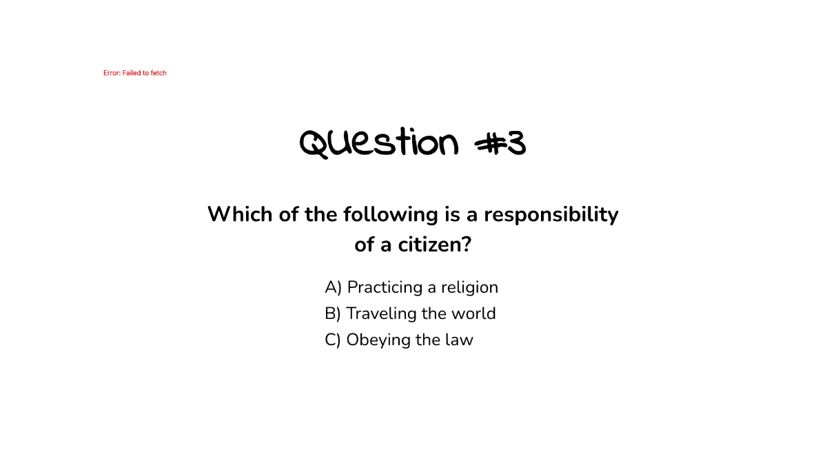 Free Citizenship and the Naturalization Process Template to Edit Online