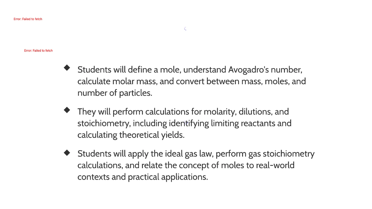 Free Moles and Molar Mass Template to Edit Online