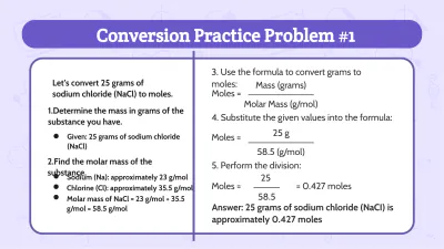 Free Moles and Molar Mass to Edit Online