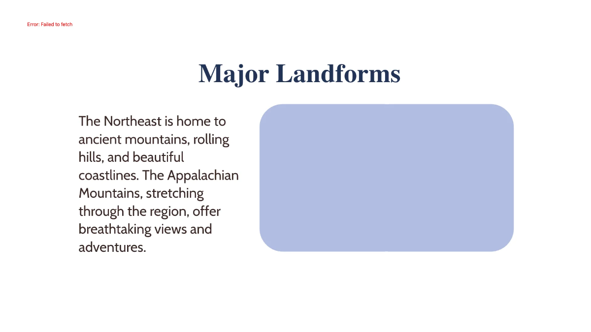 Free Northeast Region: Physical Characteristics, Climate, and Natural Resources Template to Edit Online