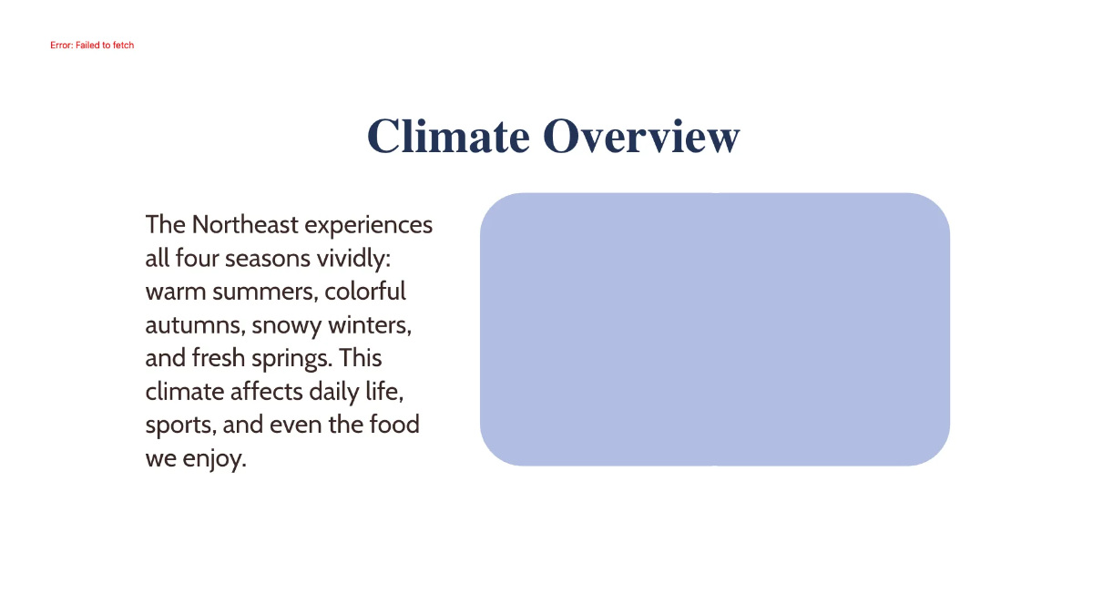 Free Northeast Region: Physical Characteristics, Climate, and Natural Resources Template to Edit Online