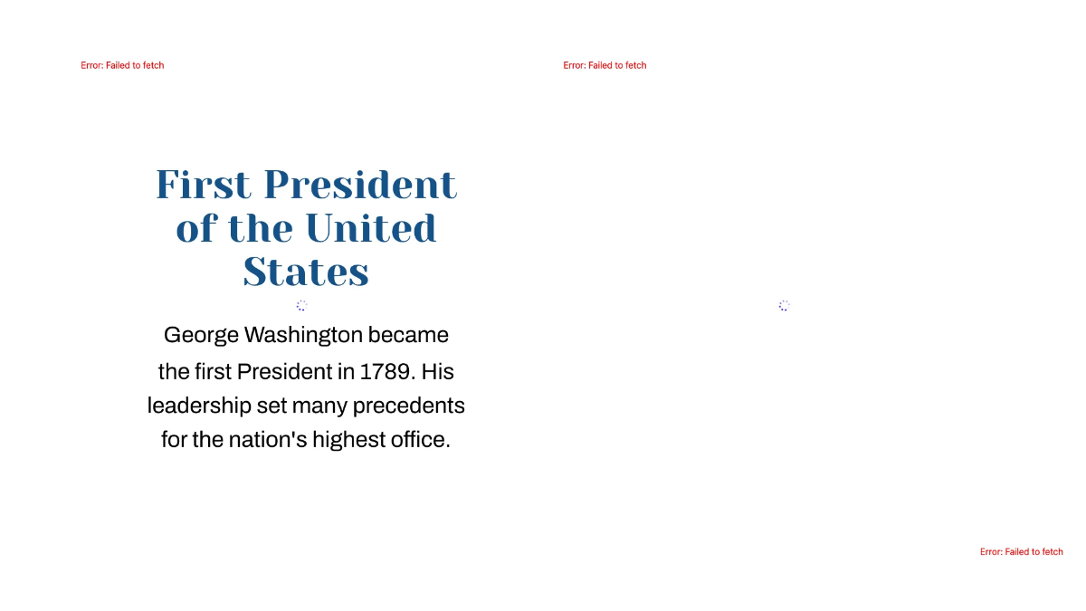 Free Major Figure: George Washington Template to Edit Online