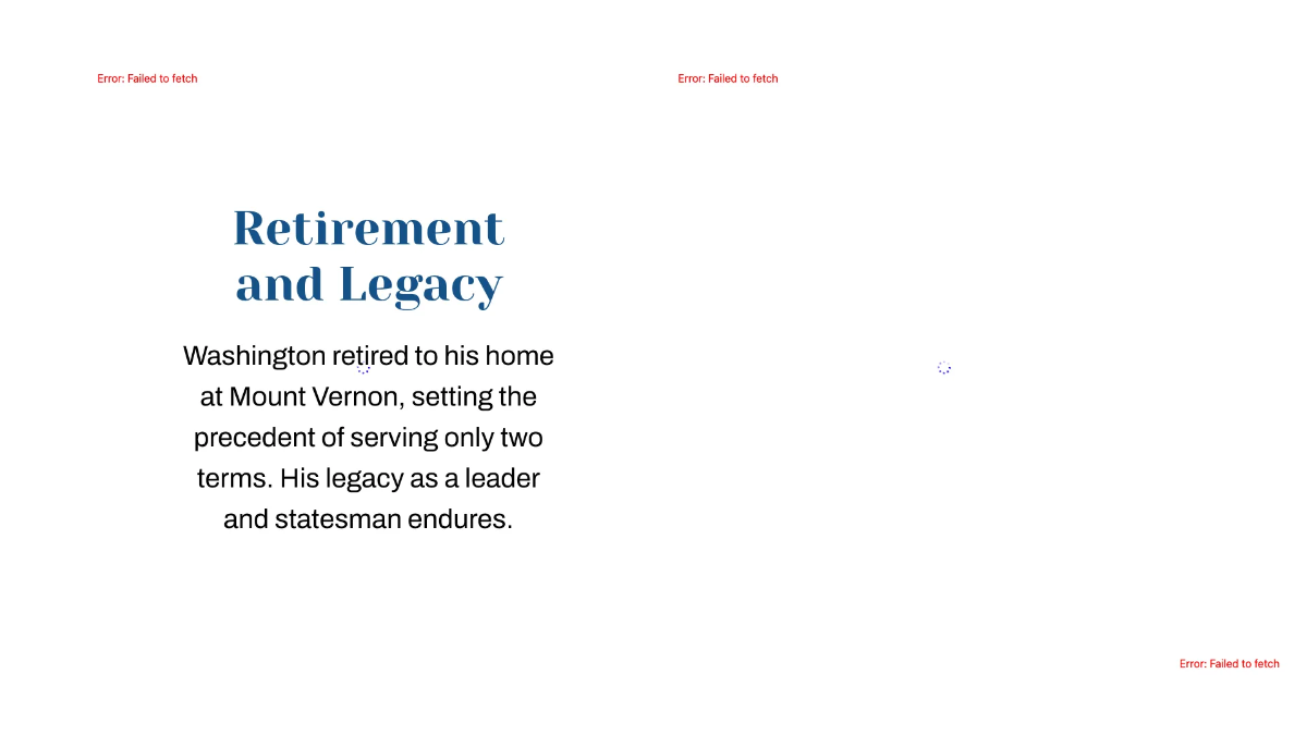 Free Major Figure: George Washington Template to Edit Online