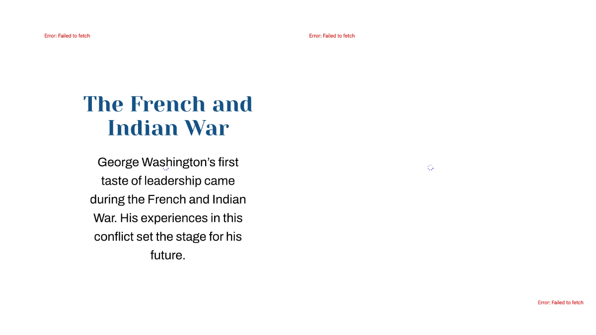 Free Major Figure: George Washington Template to Edit Online