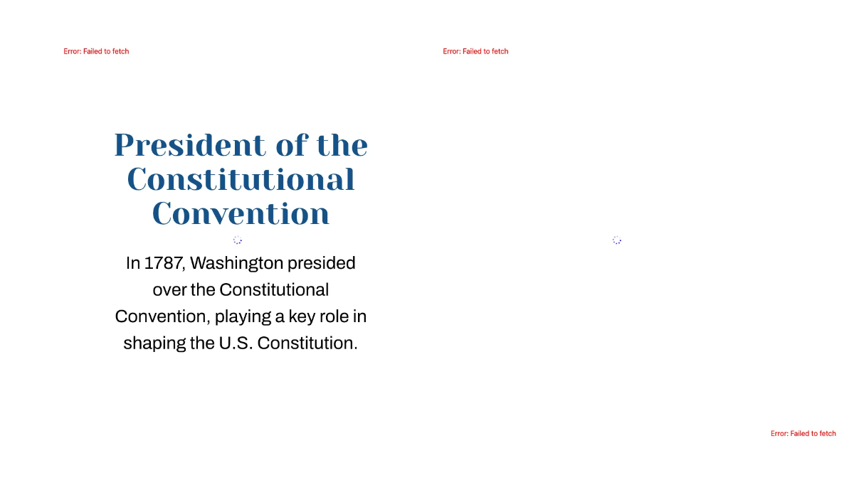 Free Major Figure: George Washington Template to Edit Online