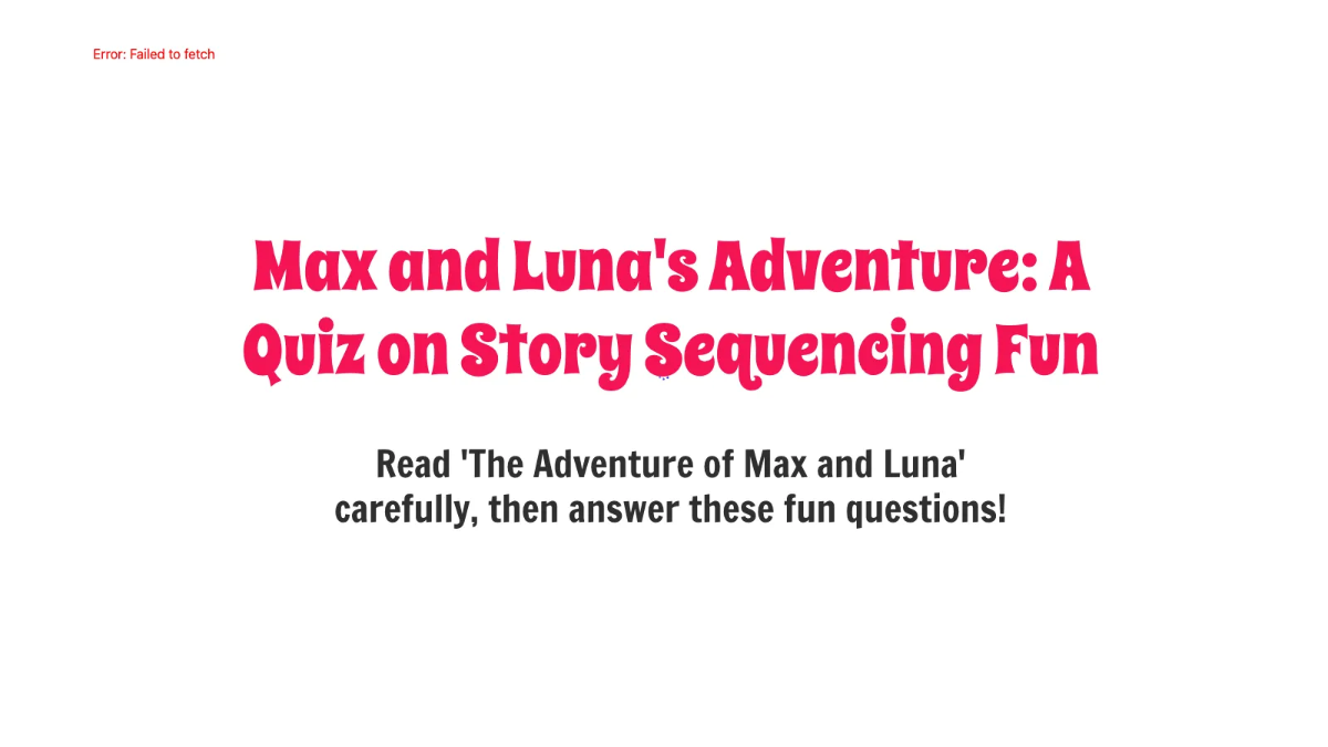 Free Understanding the Order of Events in A Story Template to Edit Online