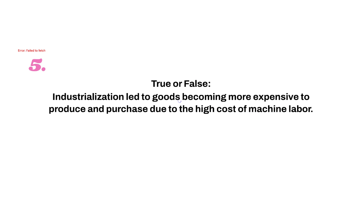 Free Industrialization and Urbanization: Impact on Society and Economy Template to Edit Online