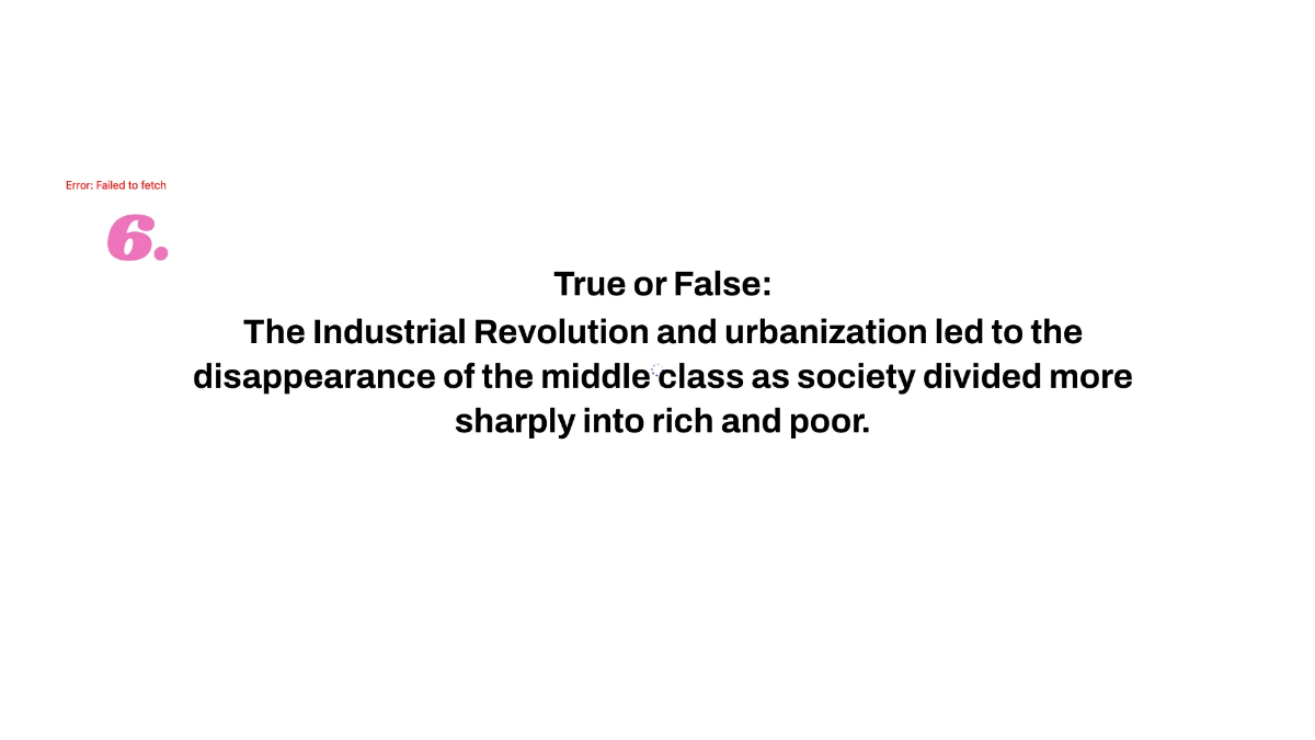 Free Industrialization and Urbanization: Impact on Society and Economy Template to Edit Online