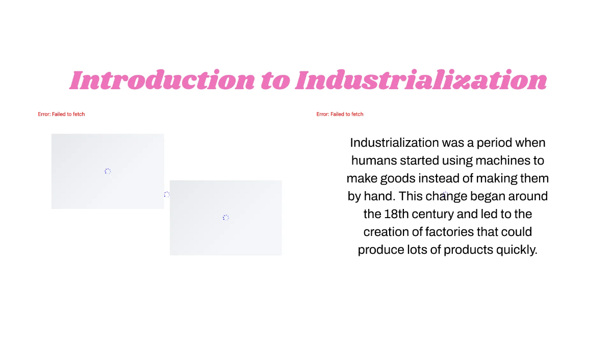 Free Industrialization and Urbanization: Impact on Society and Economy Template to Edit Online