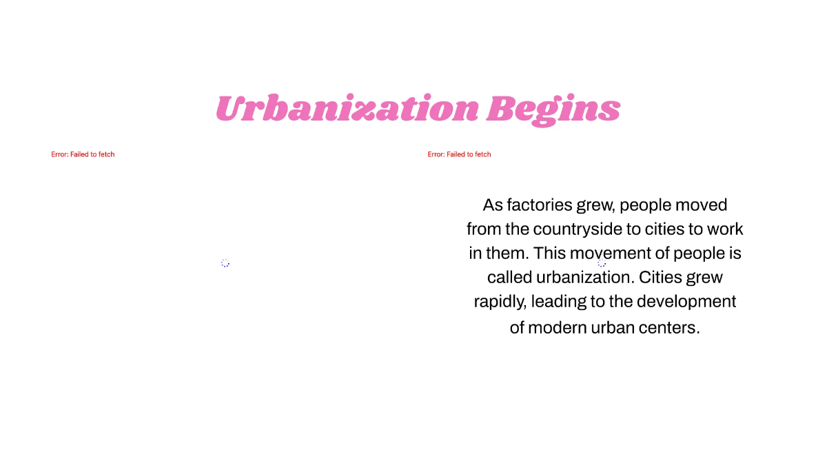 Free Industrialization and Urbanization: Impact on Society and Economy Template to Edit Online