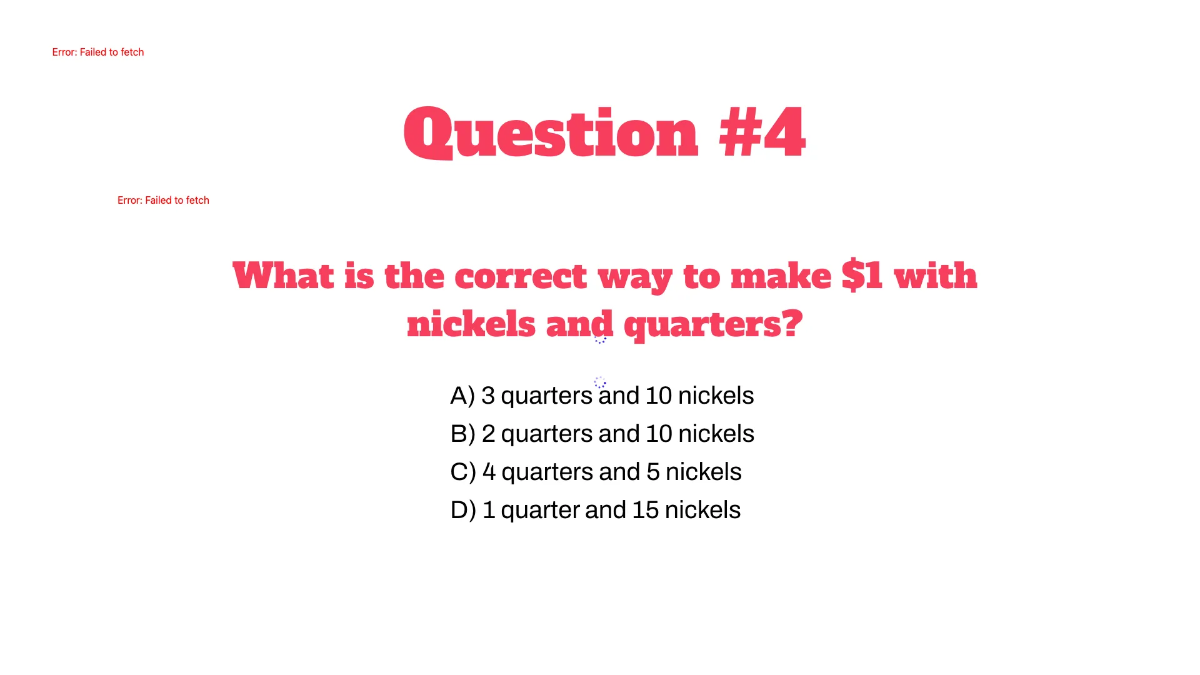 Free Adding Money Up To $1 Template to Edit Online