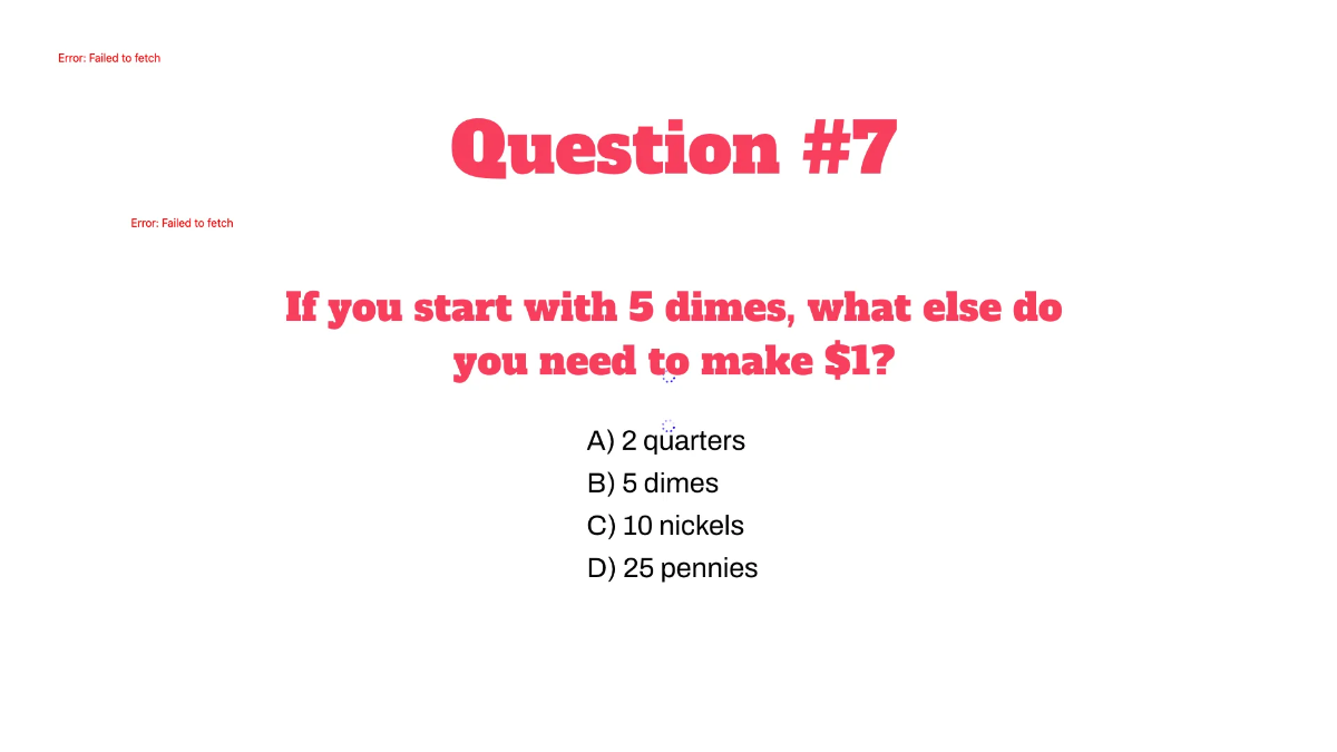 Free Adding Money Up To $1 Template to Edit Online