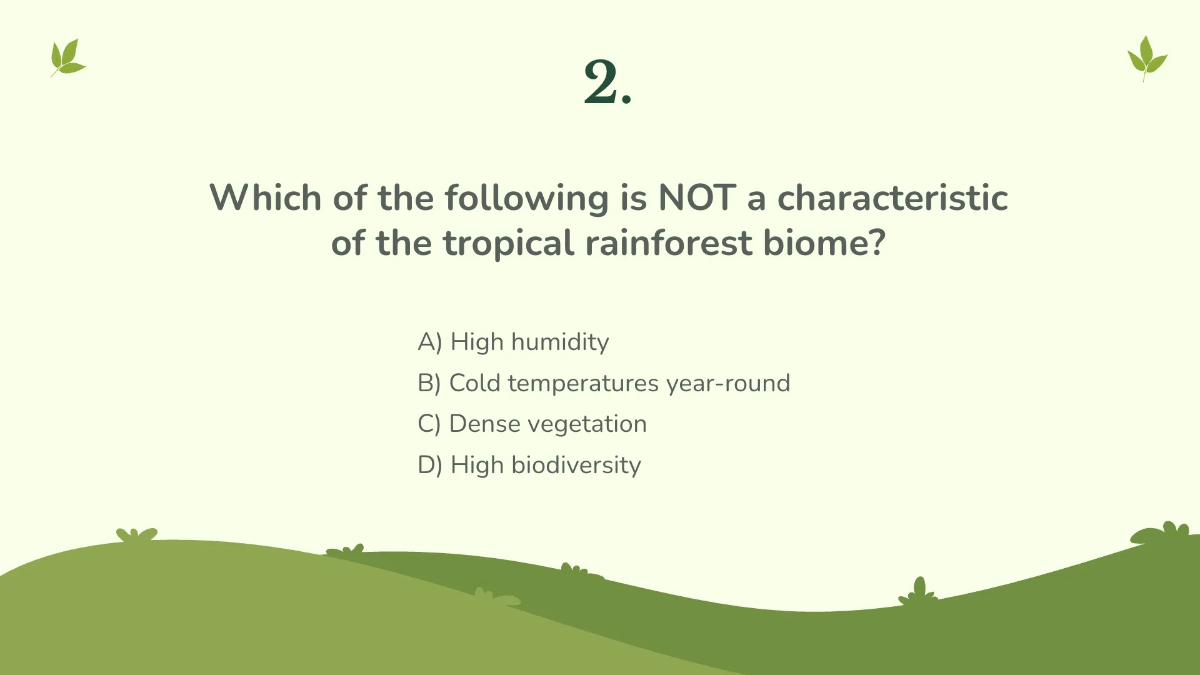 Free Climate Zones and Biomes Template to Edit Online