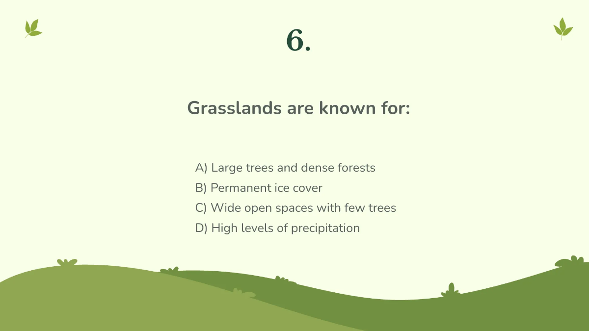 Free Climate Zones and Biomes Template to Edit Online