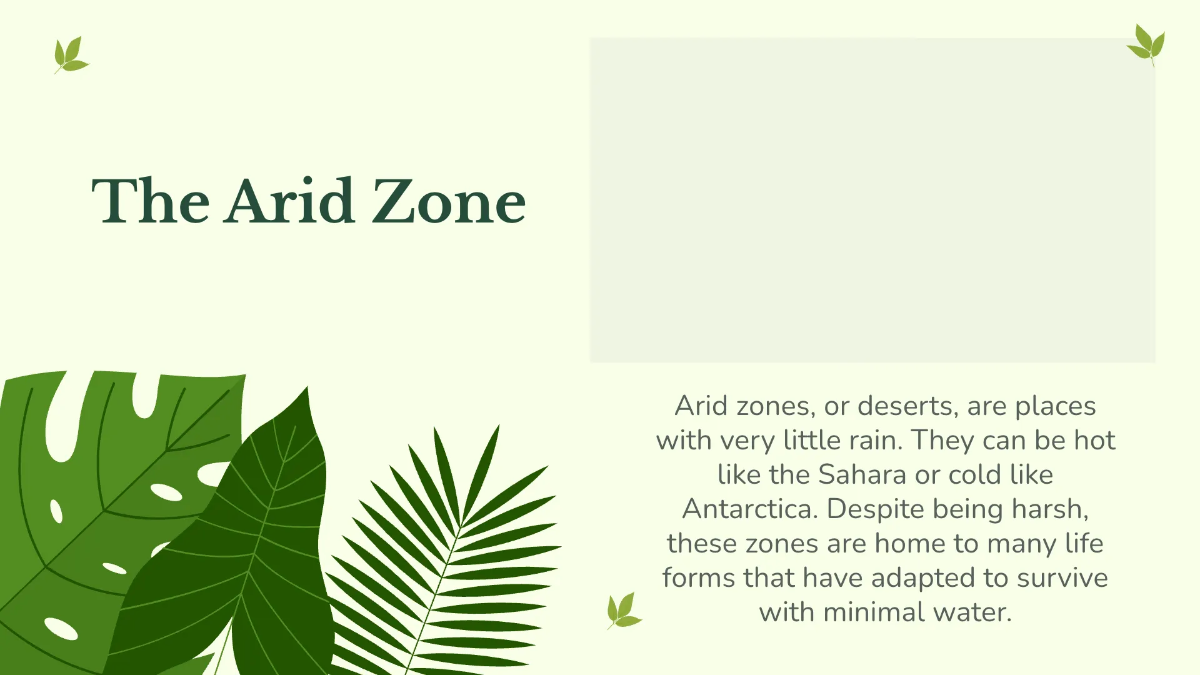 Free Climate Zones and Biomes Template to Edit Online