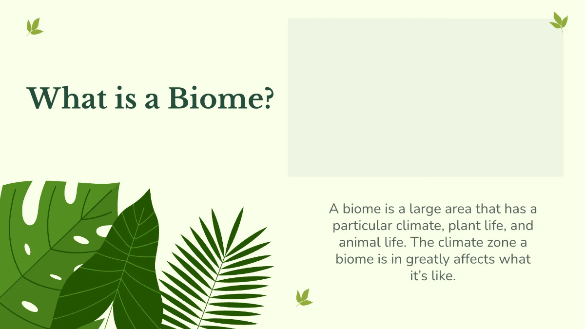 Free Climate Zones and Biomes Template to Edit Online