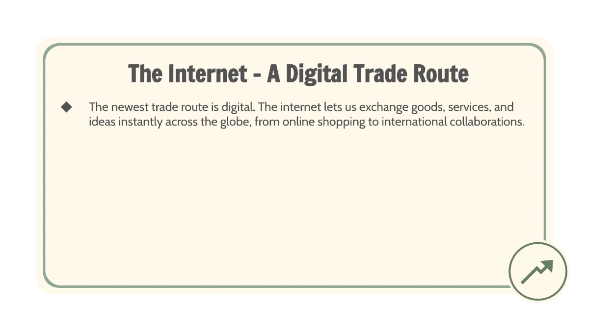 Free Global Trade Routes Template to Edit Online
