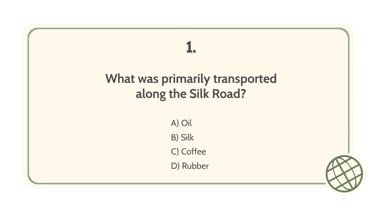 Free Global Trade Routes Template to Edit Online