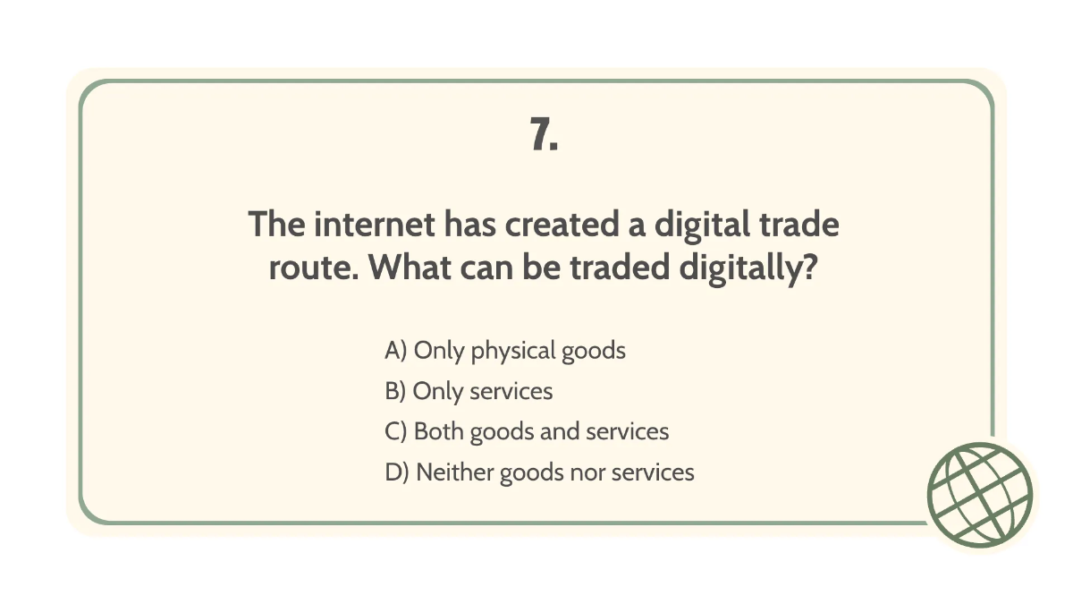 Free Global Trade Routes Template to Edit Online