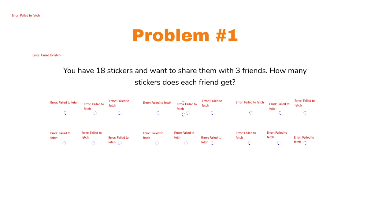Free Divide By Counting Equal Groups Template to Edit Online