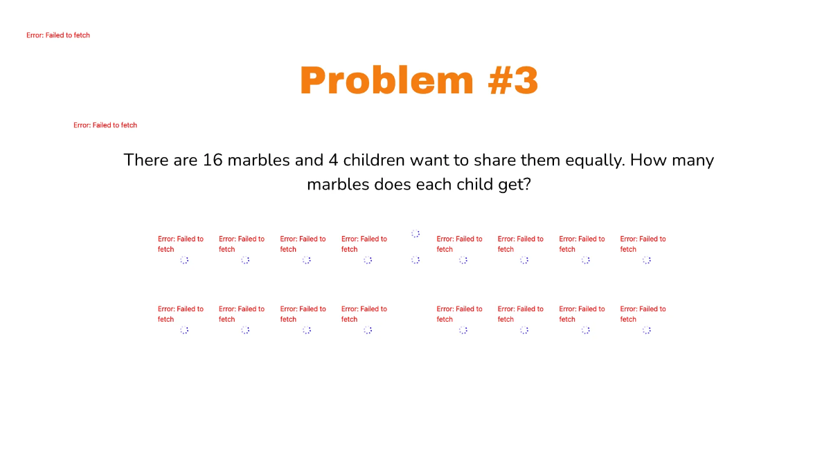 Free Divide By Counting Equal Groups Template to Edit Online
