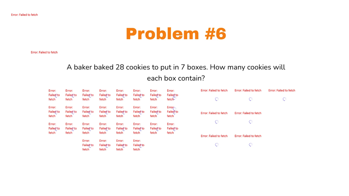 Free Divide By Counting Equal Groups Template to Edit Online