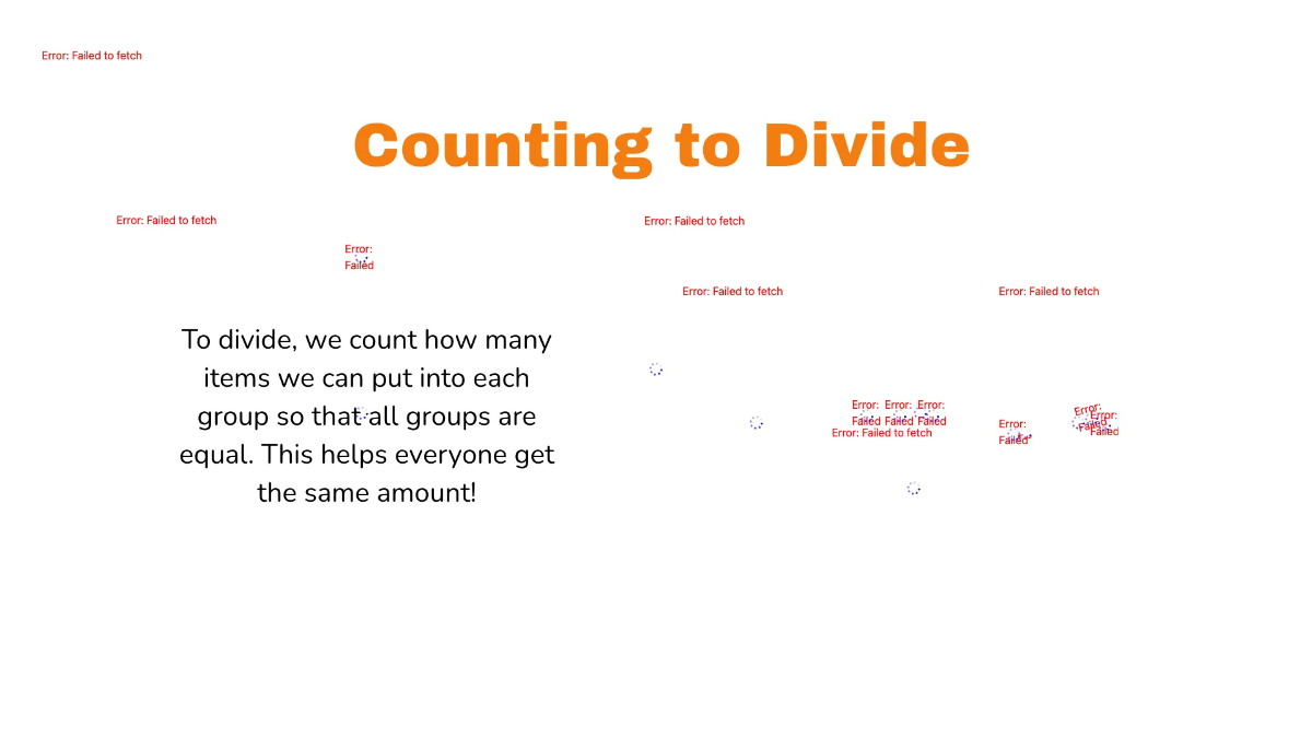 Free Divide By Counting Equal Groups Template to Edit Online