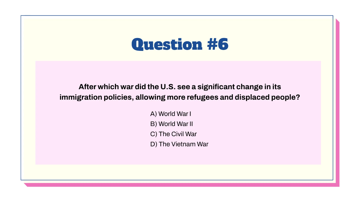 Free Immigration Patterns Template to Edit Online