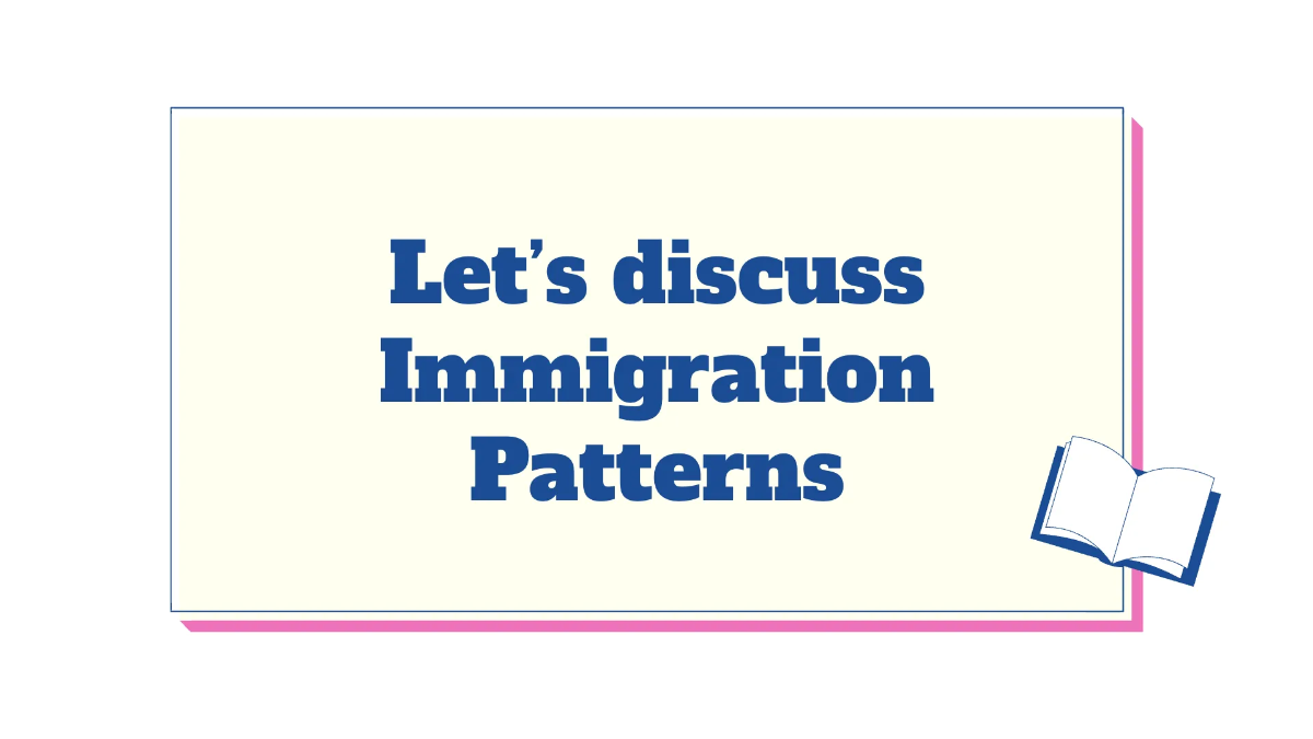 Free Immigration Patterns Template to Edit Online
